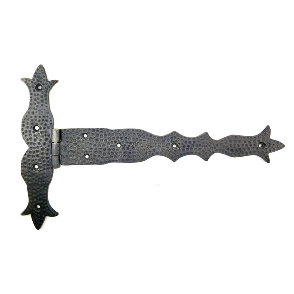 Antika Tarz Dekoratif Pirinç Kuyruklu Dövme Menteşe - 251x393 Mm, Oksit ürün görseli 1