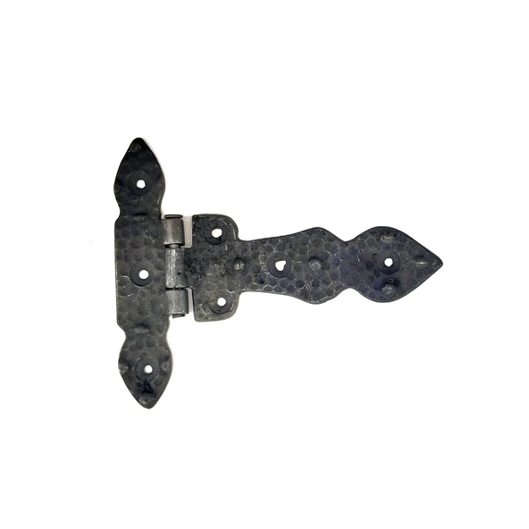 Antika Tarz Dekoratif Pirinç Kuyruklu Düğmeli Menteşe No1 - 117x142 Mm, Oksit ürün görseli 1