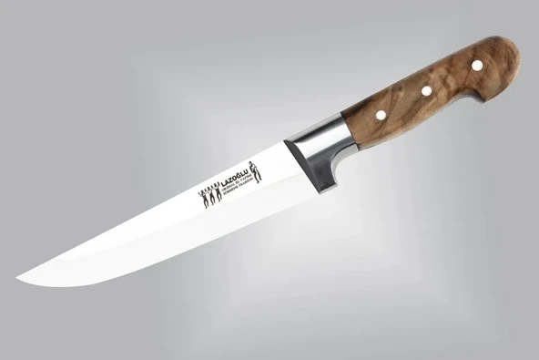 El Yapımı Sürmene Kurban Ve Kasap Bıçağı No:3 - Ahşap Sap ürün görseli 1