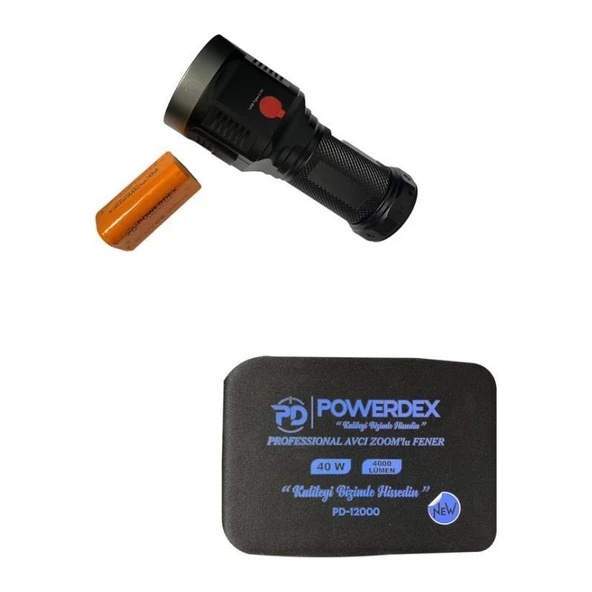 Powerdex Profesyonel Avcı Feneri PD-12000 ürün görseli