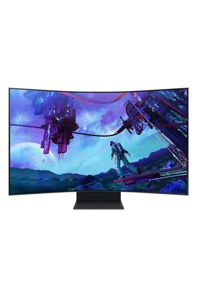 Samsung Odyssey Ark LS55CG97WNUXUF 55" 1 ms 4K Curved Pivot 165 Hz Oyuncu Monitörü Teşhir - 2