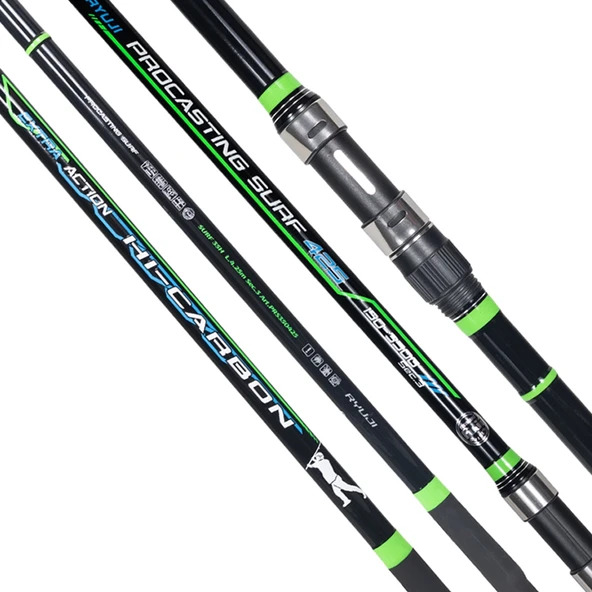 Ryuji Procasting Fuji 425 cm 150-350 gr Surf Kamış - Resim 2