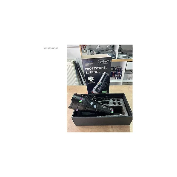 Watton Wt 631 Profesyonel El Feneri 30.000 Lumen - 4