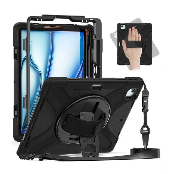 iPad Air 13 2024 Defender Tablet Silikon - Resim 2