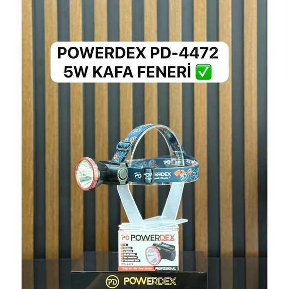 Powerdex Pd 4472 Profesyonel Kafa Lambası