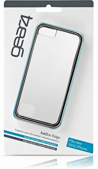 Apple iPhone SE/5S/5 Gear4 IceBox Edge Siyah Kılıf - Resim 3