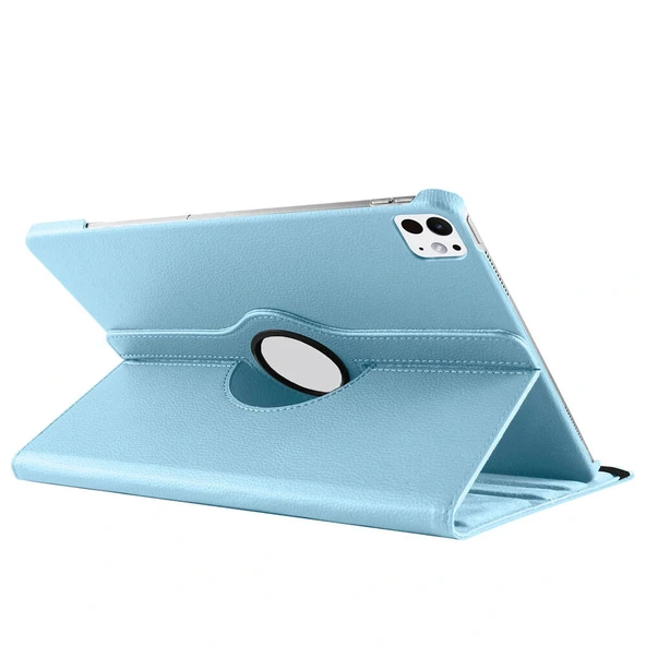 iPad Pro 13 2024 Dönebilen Standlı Kılıf - Resim 11