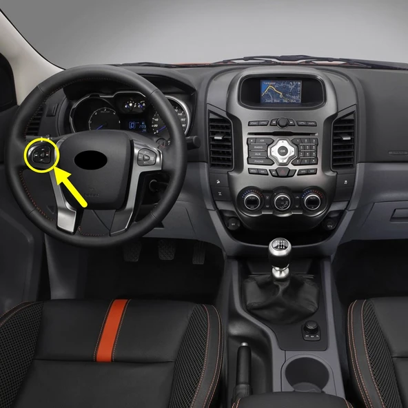 Ford Ranger 2012-2015 Direksiyon Sol Ses Tuşları AV1T-14K147-AA