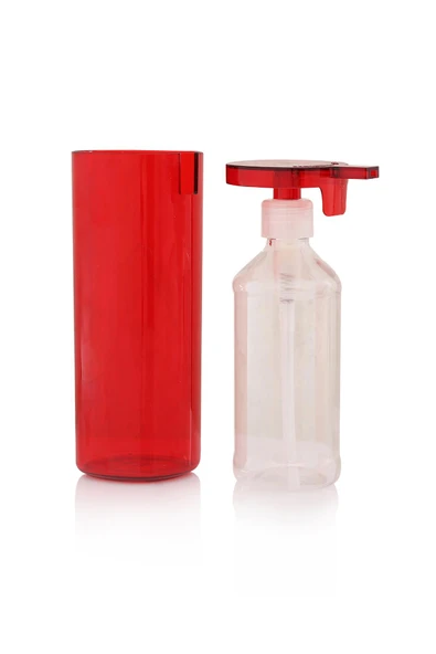 Kırmızı Akrilik Sıvı Sabunluk 250 ml - Resim 7