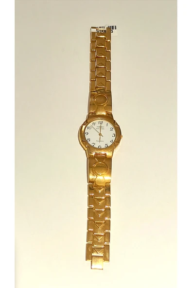 Monalisa Home Gold Renk Lüks Gösterişli Parlak Zarif Bayan Saat - Resim 2