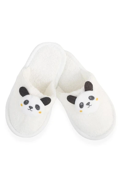 Bebitof %100 Pamuk Panda Desenli Bornoz Seti BBTF.BYZ.30037 - 3