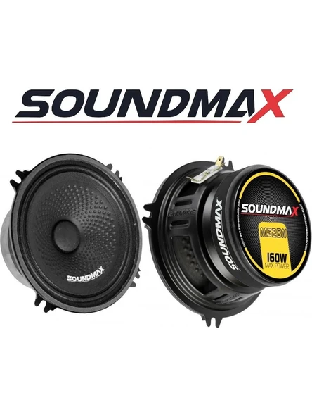SOUNDMAX SX-M52BN 13CM MİDRANGE 160W ÇİFT