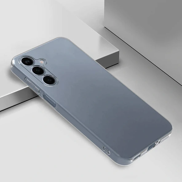 Samsung S24 FE Kılıf Süper Silikon Kapak - Resim 3