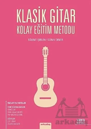 Klasik Gitar Kolay Eğitim Metodu -BÜLENT İŞBİLEN ürün görseli