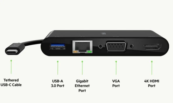 Belkin AVC004BTBK Laptop Docking Station - 2