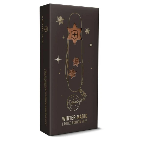 Victorinox VT 1.3701.63E1 Clımber Çakı 91Mm Wıntermagıc 2025Le,Cvz Ağaç - Resim 3