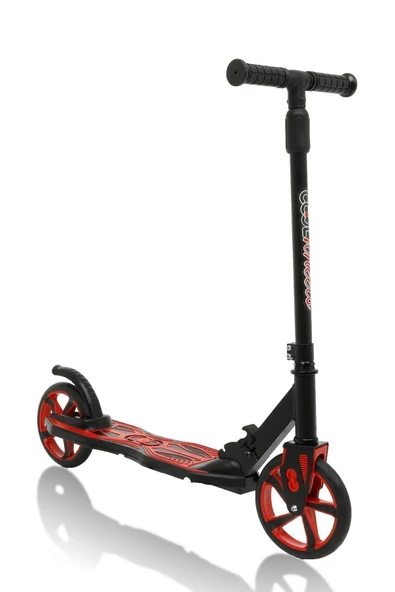 Katlanabilir Coolwheels +12 Yaş 2 Tekerli Frenli Katlanabilir Scooter Kırmızı 100 Kg