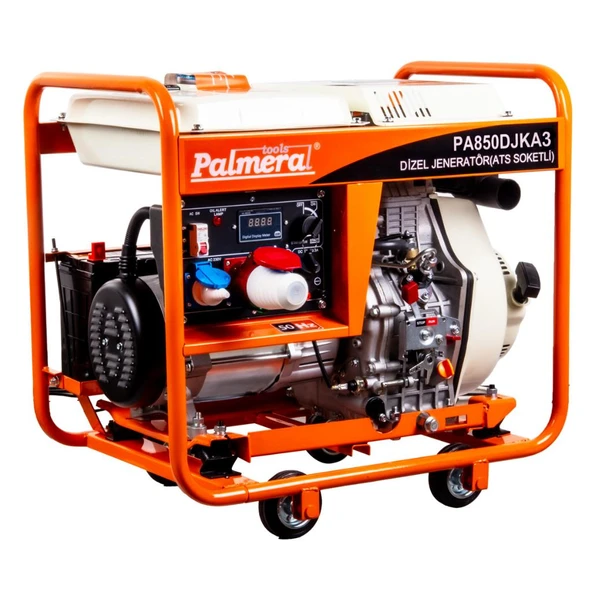 Palmera Pa850DJK5A3 Eur5 Jeneratör 6,9 Kva Dizel Marşlı Ats Uyumlu - 2