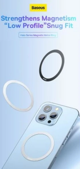 Magnetic Ring Baseus Halo Series Magnetic Metal Ring - 2