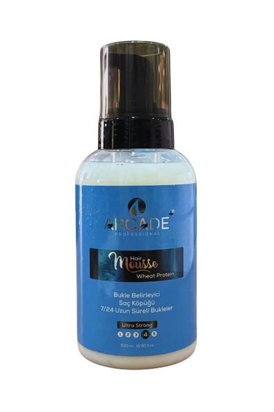 Arcade Ultra Strong Bukle Belirleyici Saç Köpüğü 500 Ml
