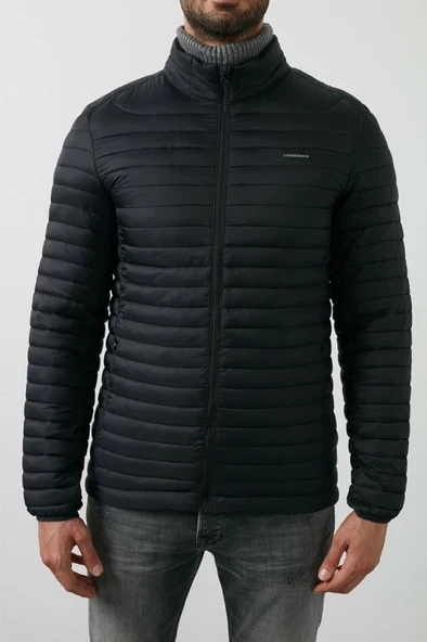 Lumberjack ML PERRY COAT 1SN21 5PR 102023155 Erkek Mont Siyah S-XXL - 4