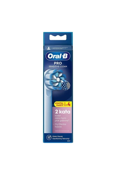 Oral-B Diş Fırçası Yedek Başlığı Sensitive X-filament 4 Lü - 2