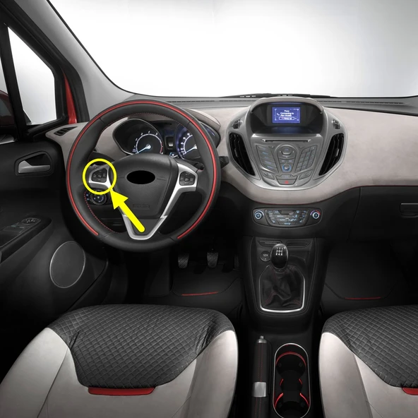 Ford Tourneo Courier 2014-2023 Direksiyon Sol Ses Tuşları AV1T14K147AA