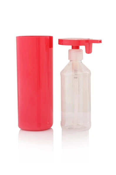 Soft Pembe Şeffaf Akrilik Sıvı Sabunluk 250 ml - Resim 8