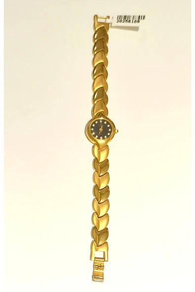 Monalisa Home Gold Renk Lüks Gösterişli Parlak Zarif Bayan Saat - Resim 2