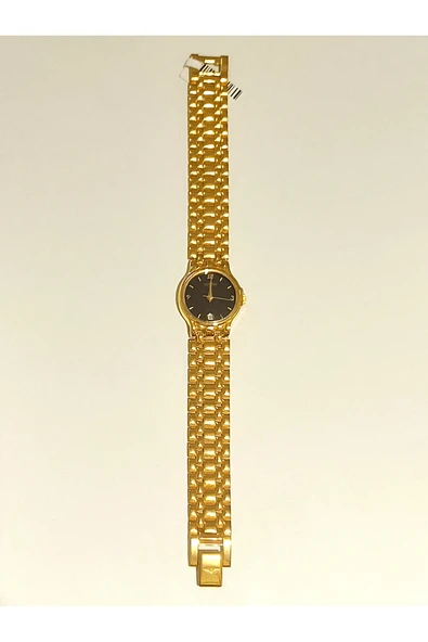 Monalisa Home Gold Renk Lüks Gösterişli Parlak Zarif Bayan Saat ürün görseli 1