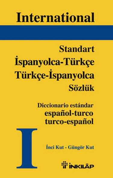 Standart İspanyolca-Türkçe / Türkçe-İspanyolca Sözlük ürün görseli 1