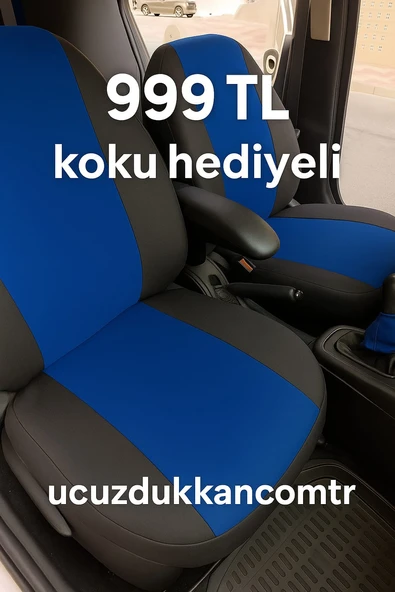 OTOMOBİL KOLTUK KILIFI MAVİ RENK