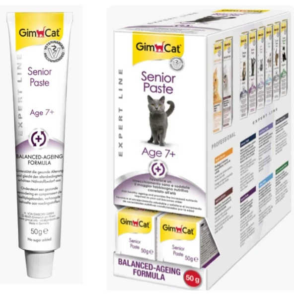 Gımcat Expert Lıne Senıor Yaslı Kedı Pastası 50 Gr ürün görseli