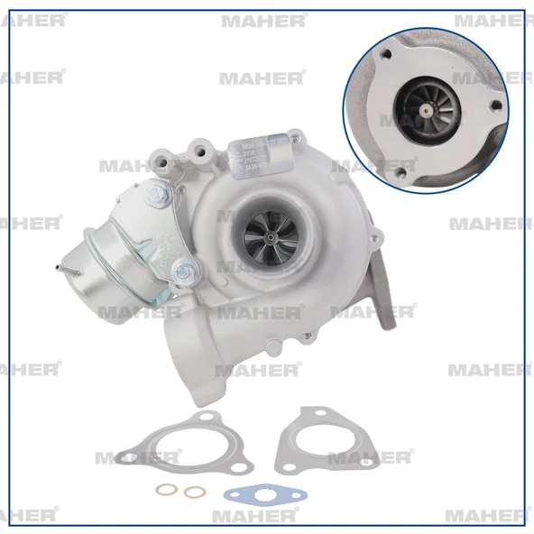 TURBO MEGAN 3-4 / TALISMAN / TRAFIC / VITO 447 / C SERİSİ 1.6DCI 130HP 144110219R ürün görseli