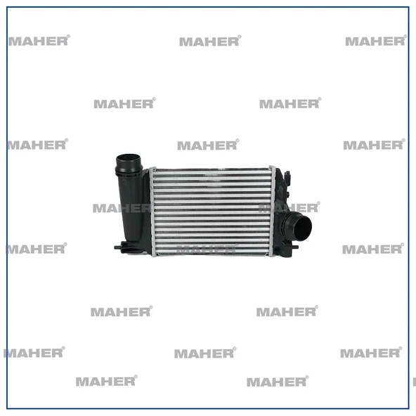 TURBO RADYATÖRÜ (INTERCOOLER) QASHQAI 2014 1.2 DIG-T / MEGANE 4 1.2 TCE 2015 BRAZING 14461 4EJ0A ürün görseli