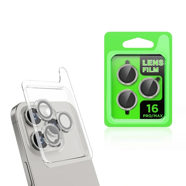 iPhone 16 Pro Max CL-07 Kamera Lens Koruyucu ürün görseli