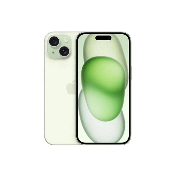 APPLE IPHONE 15 GREEN 128GB YENILENMIS B KALITE (12 AY GARANTILI) ürün görseli 1