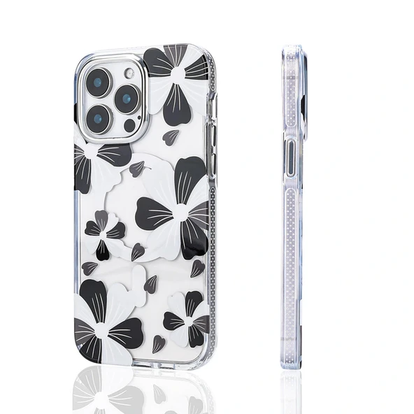 iPhone 16 Pro Max Kılıf M-safe Şarj Özellikli Papat Kapak - Resim 5