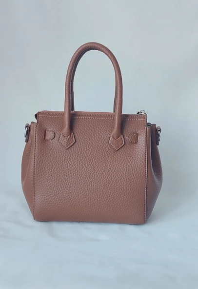 261SV828 Model Sarach Marka Taba Renk El ve Omuz Çantası - 3