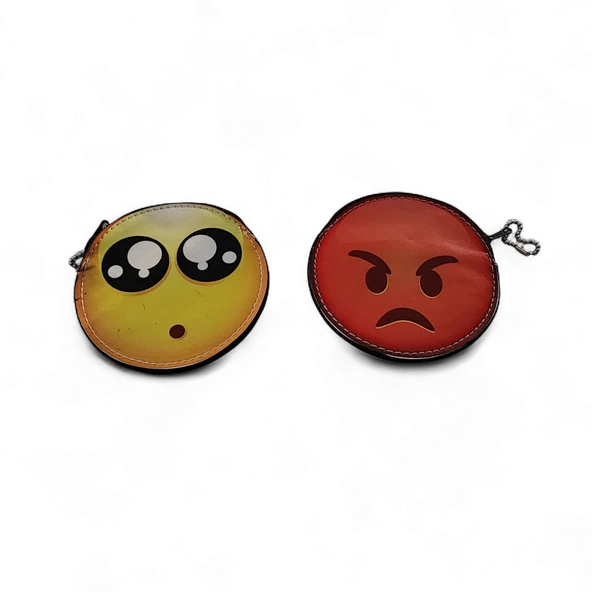 Emoji Para Çantası Cüzdan 2'li - Resim 2