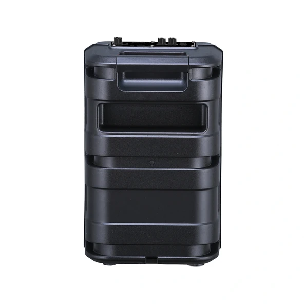 GD-903 Dijital LED Göstergeli FM Radyolu Mikrofonlu RGB TWS 8 inç Stereo Bass Kablosuz Karaoke Hoparlör - Resim 3