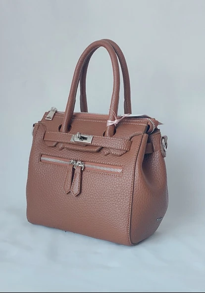 261SV828 Model Sarach Marka Taba Renk El ve Omuz Çantası - 2