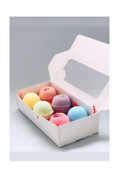 8'li Doğal El Yapımı Manikür Peeling Nem Bombası Tırnak Makası Tırnak Törpüsü - Resim 4