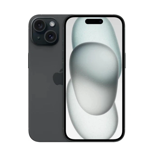 APPLE IPHONE 15 BLACK 128GB YENILENMIS B KALITE (12 AY GARANTILI) ürün görseli 1