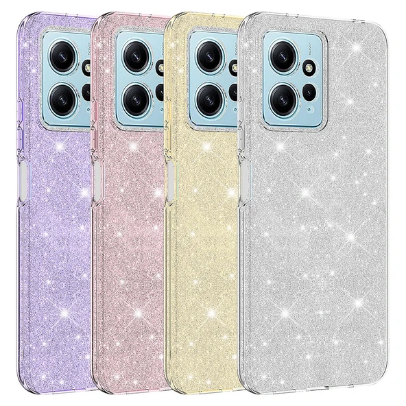Xiaomi Redmi Note 12 4G Kılıf Shining Silikon - Resim 2
