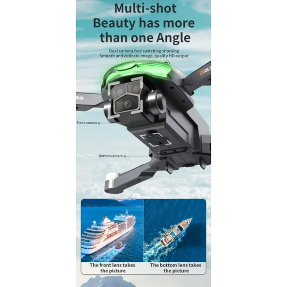 Ozmik A17 Kolay Kullanımlı Eğitim Drone HD Kamera, 360d Engel Algılama,Taşıma Çantalı - 6