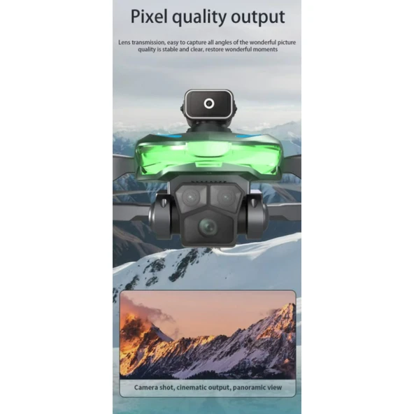 Ozmik A17 Kolay Kullanımlı Eğitim Drone HD Kamera, 360d Engel Algılama,Taşıma Çantalı - 5