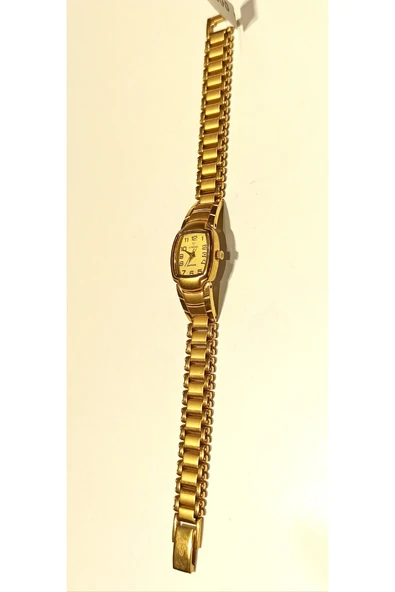 Monalisa Home Gold Renk Lüks Gösterişli Parlak Zarif Bayan Saat ürün görseli 1