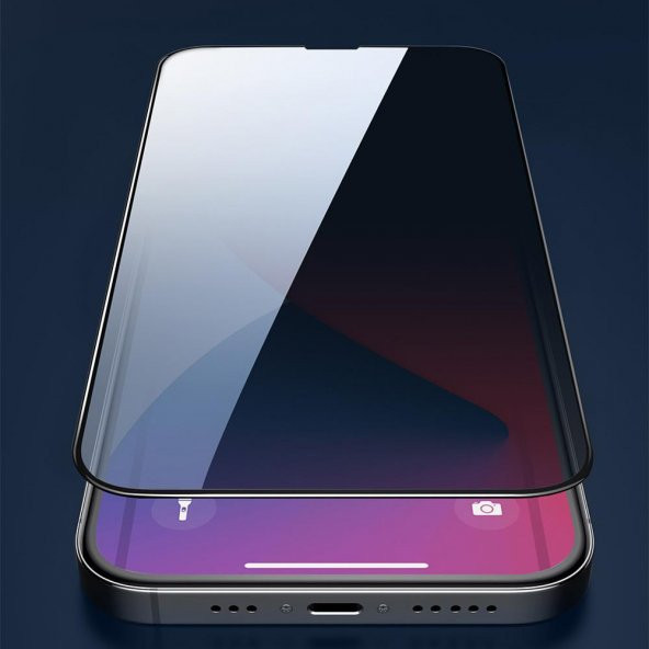 Joyroom JR-PF901 iPhone 13 Mini 2.5D Privacy Hayalet Ekran Koruyucu - 7