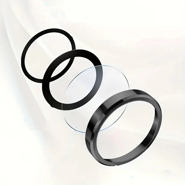 iPhone 14 Mikro Kamera Lens Koruyucu - Resim 11